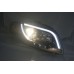 AUDI A4 B7 05-08 Black Projector Head Lamp Light w Bar